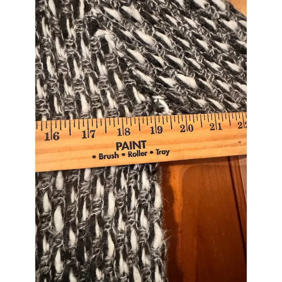 Gottardi Sweater Women’s L Marled Chunky Knit Wool-Mohair made in Italy - Picture 5 of 6